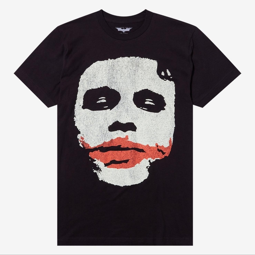A3 DC Comics Batman Joker Jumbo Face T-Shirt Size Large Heath Ledger